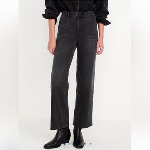 Wide Leg Ankle Jeans